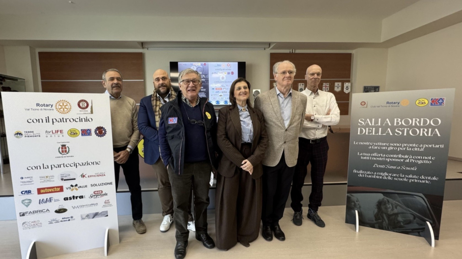 Sali a bordo della storia: evento benefico di Rotary Club Val Ticino, Rotaract e ACN